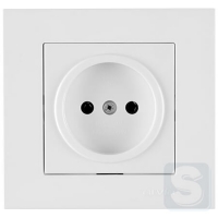 Розетка без заземлення 16A/220V Arvia Electric KAREN Білий (20 01 1000 215)